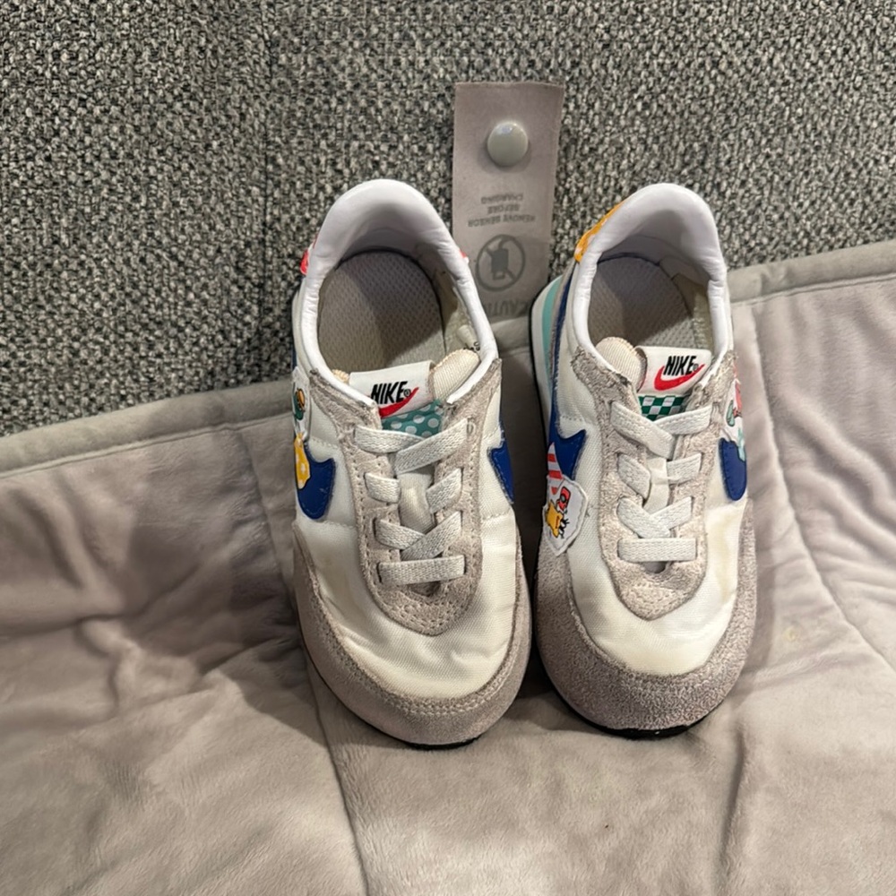 Nike Kids Sneakers - White and Blue